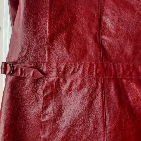 RARE SS08 RUNWAY VERSACE LEATHER JACKET 56 IT XL LARGE MENS COAT LUXURY - Picture 11 of 13